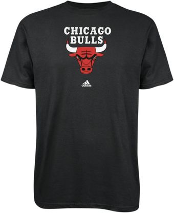 Adidas Chicago Bulls Full Color Primary Logo Tee - Lyst
