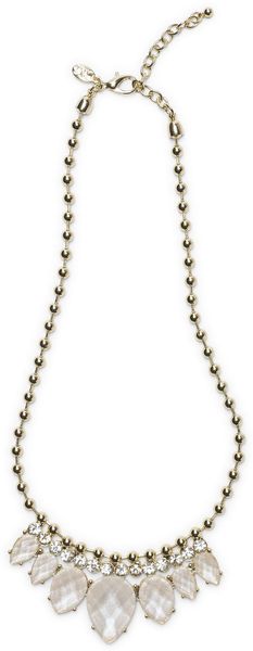 Club Monaco Opal Statement Necklace - Lyst