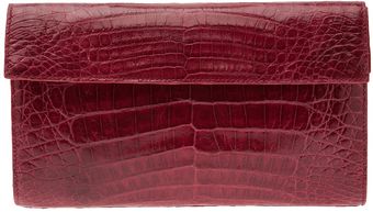 Nancy Gonzalez Croc Clutch - Lyst