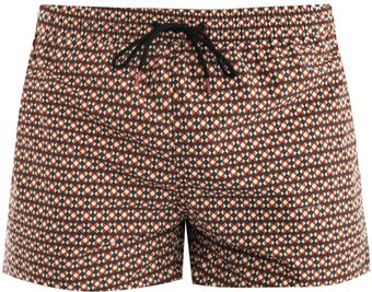 Paul Smith Geometricprint Swim Shorts - Lyst