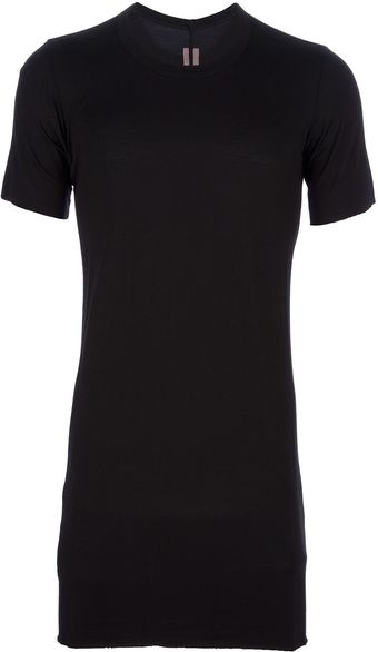 Rick Owens Long Tshirt - Lyst