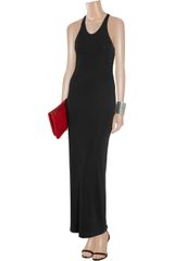 Black Jersey Maxi Dress on Dresses Maxi Dresses T By Alexander Wang Dresses
