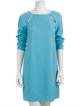 Tibi Peekaboo Shift Dress - Lyst