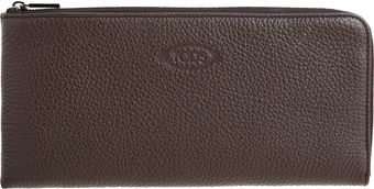 Tod's Zip Around Boarding Pass Wallet - Lyst