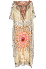 Camilla Patterned Kaftan Dress
