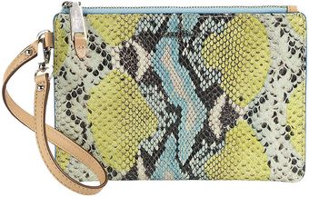 Cole Haan Crosby Leather Medium Zip Pouch - Lyst