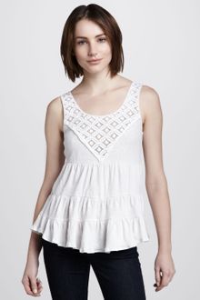 Free People Dorothy Babydoll Top - Lyst