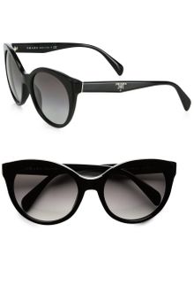 Prada Oversized Catseye Sunglasses - Lyst