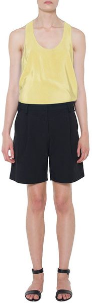 Tibi Solid Silk Tank - Lyst