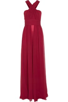 Vionnet Silk Chiffon and Satin Gown - Lyst