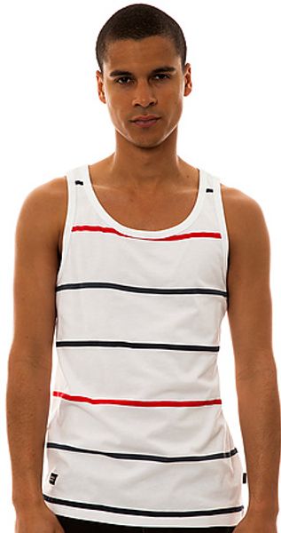 Wesc The Woody Tank Top in White - Lyst