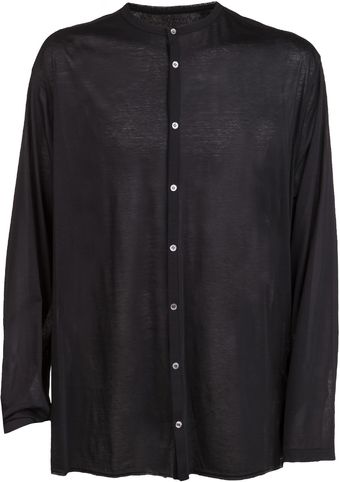Yohji Yamamoto Cotton Shirt - Lyst