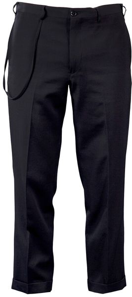 Yohji Yamamoto Slim Wool Trouser - Lyst