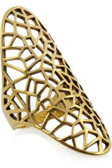 Zadig & Voltaire By Gaia Repossi 18karat Goldplated Ring - Lyst