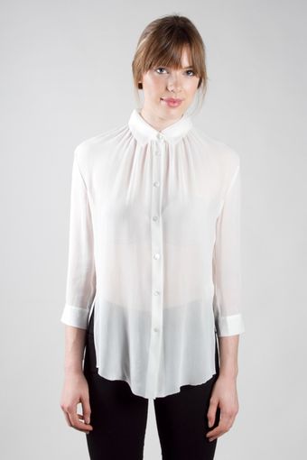 Acne Adeline Silk - Lyst