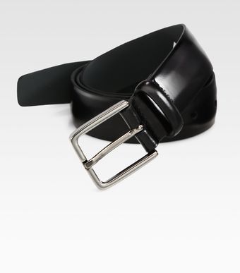 Boss Black Cospero Brushed Finish Belt - Lyst