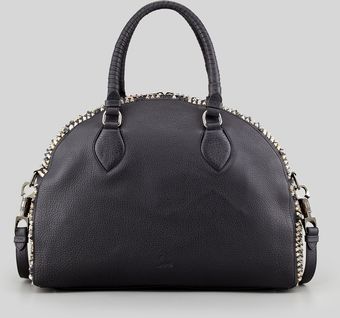 Christian Louboutin Panettone Large Dome Satchel Bag Black - Lyst