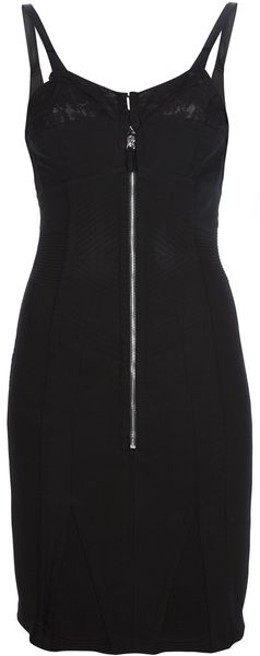 Jean Paul Gaultier Zip Front Dress - Lyst