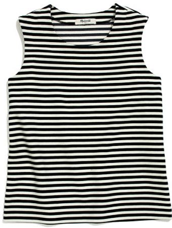 Madewell Ridge Stripe Tank - Lyst