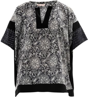 Rebecca Taylor Star Flower print Top - Lyst