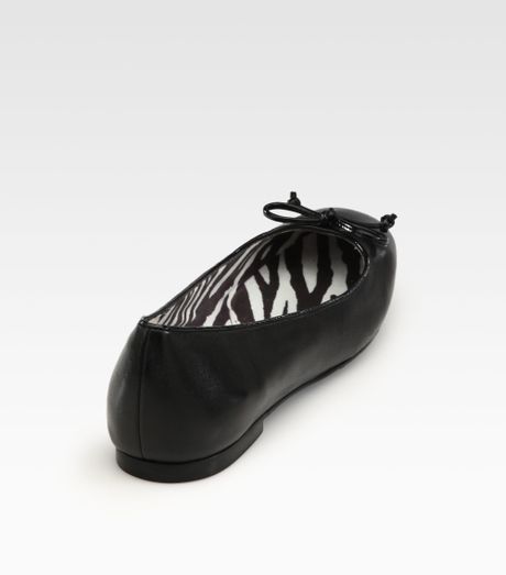 stuart weitzman black ballet flats