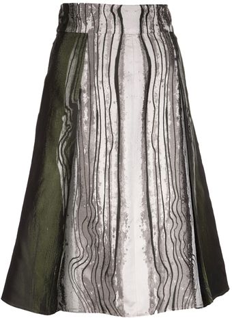 Todd Lynn Leopald Skirt - Lyst