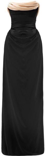 Vivienne Westwood Gold Label Ball Tieback Silk Gown - Lyst