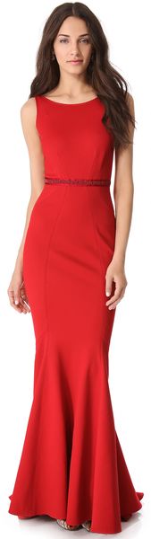 Zac Posen Sleeveless Gown - Lyst