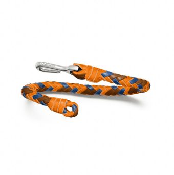 Coach Bleecker Woven Leather Bracelet - Lyst