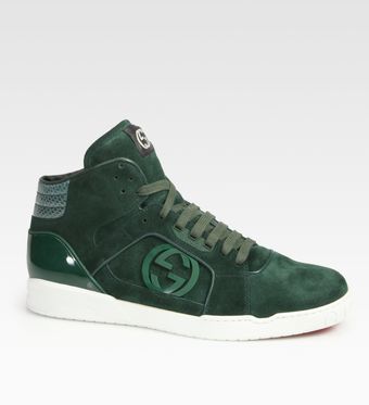 Gucci Rebound Mid Hitop Sneaker - Lyst