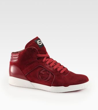 Gucci Rebound Mid Hitop Sneaker - Lyst