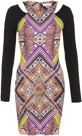 Matthew Williamson Printed Jersey Dress - Lyst