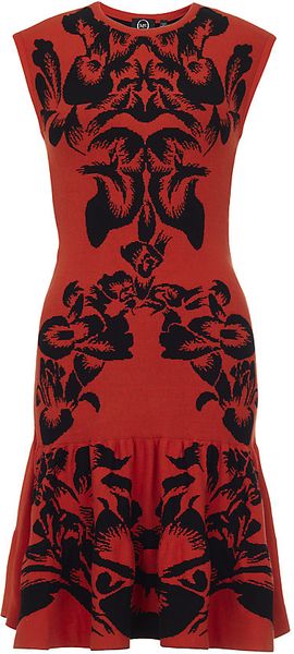 McQ by Alexander McQueen Iris Jacquard Dress - Lyst