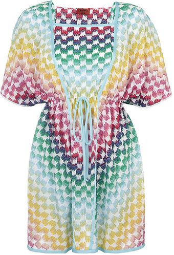 Missoni Mare Short Kaftan - Lyst