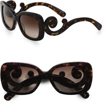 Prada Baroque Square Sunglasses - Lyst