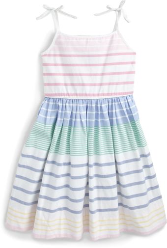 Ralph Lauren Toddlers Little Girls Oxford Party Dress - Lyst