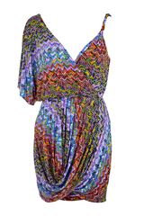 T-bags Asymmetric Mini Dress