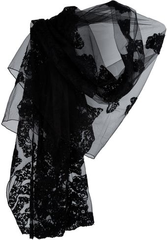 Valentino Lace Shawl - Lyst