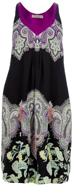 Etro Paisley Print Shift Dress - Lyst