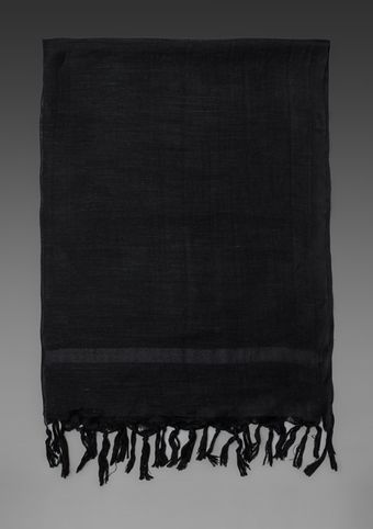 Love Quotes Tassel Scarf in Meditation - Lyst