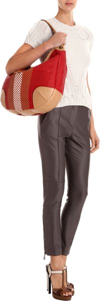 Belstaff Woven Crosby Hobo Bag - Lyst