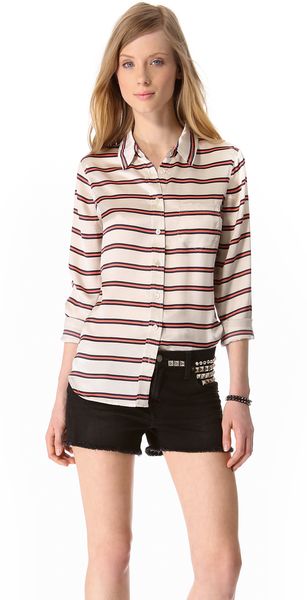 Equipment Brett Blouse - Lyst