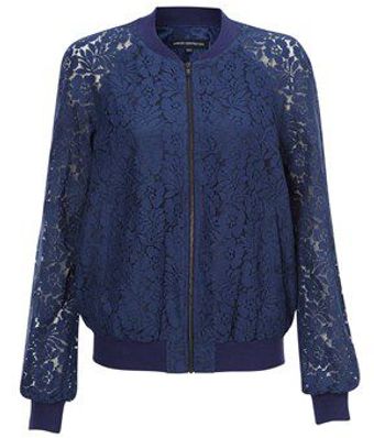 French Connection Fast Isabella Lace Jacket - Lyst