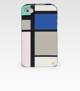 Kate Spade Mondrianinspired Hardcase For Iphone 4 4s - Lyst