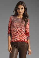  Resort Layering Camo Long Sleeve in Muddy Lavender Multi