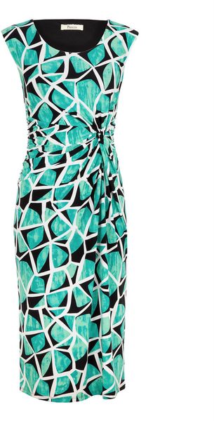 Precis Petite Tropical Abstract Jersey Dress - Lyst