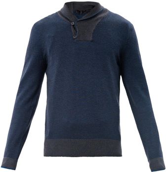 Alexander McQueen Tweed Jacquard Knit Sweater - Lyst