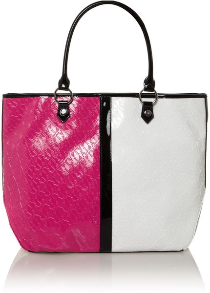 pink armani bag