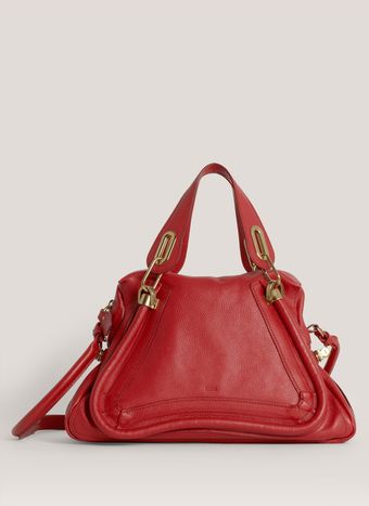 Chloé Paraty Medium Leather Shoulder Bag - Lyst
