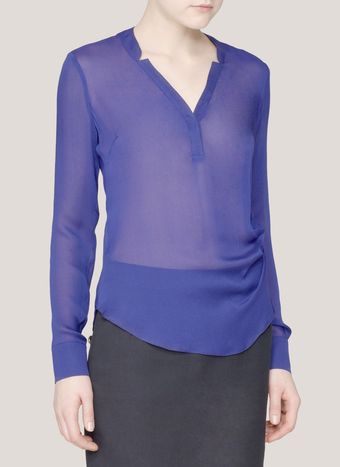 Elizabeth And James Amandine Silk Blouse - Lyst